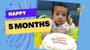 'Baby first food for 5 months old | Excited at kaba feelings ko | Filipino Indian family vlog'