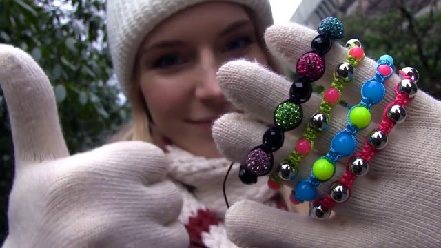 'sarabeautycorner DIY Shamballa Bracelet! How To Make Macrame Bracelets 2016'