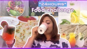 'Eating Healthy Food For 24 Hours CHALLENGE | FAIL OR PASS ??'