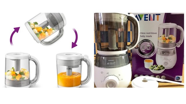 'Philips avent baby food افنت فيليبس محضرة طعام الاطفال'