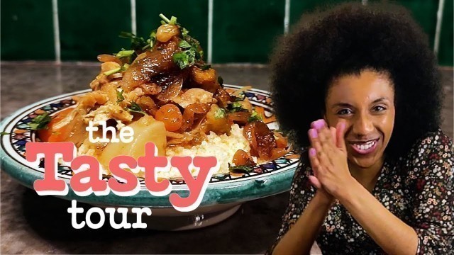 'MOROCCAN FOOD Taste Test at the Couscous Bar | The Tasty Tour'