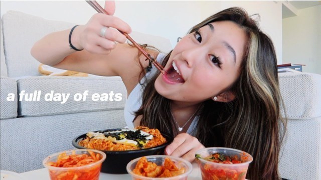 'eating ONLY korean food for 24 hours!'