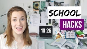 'School Life Hacks // Apps & Websites That Saved Me'