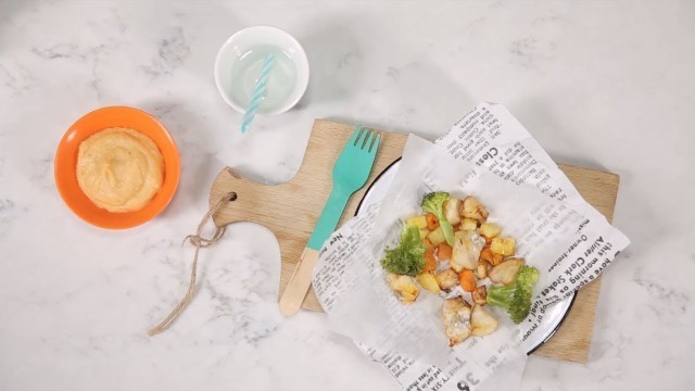 'Baby’s First Fish ‘n’ Chips Mash + Baby’s First Baked Fish ‘n’ Chips'
