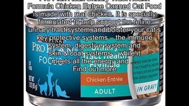 'Purina Pro Plan Focus Urinary Tract Health Formula Chicken Entree In Gravy Adult Wet Cat Food - (24'