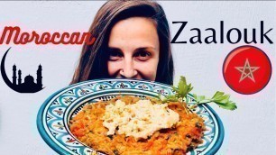 'ZAALOUK, Moroccan Food,  RAMADAN RECIPES, Morocco Ramadan 2021, Mor Acro\'s Bohemian Kitchen'