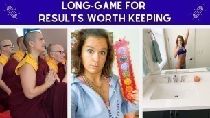 'Everything Is Long Game | Raw Vegan Weight Loss (with pictures) & Life Goals | No Hacks!'