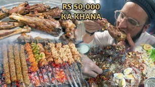 'MOST EXPENSIVE FOOD OF PAKISTAN | 50,000 KA FOOD FOR 6 PEOPLE| BEST FOOD OF MULTAN | HN FOODS'