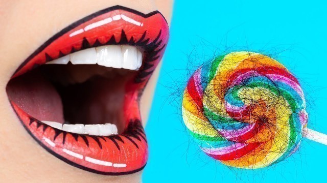 'Sneak Snacks to School & to the Movies! Food Pranks & Candy School Supplies'