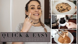 'Testing TikTok Food Hacks | Easy Vegan Desserts'