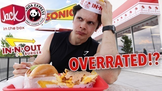 'EATING AMERICAN FAST FOOD FOR 24 HOURS'