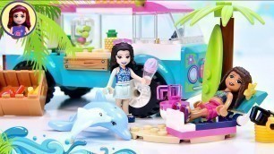 'Lego Friends Juice Truck Build'