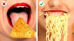 '13 Silly Life Hacks! Funny Yet Genius Food & Kitchen Hacks!'