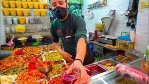 'MOROCCAN STREET FOOD! First Day in Morocco 2021 - ULTIMATE Street Food Tour in Rabat!!'