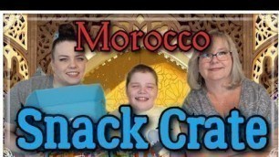 'Snack Crate || Americans Try Moroccan Food'