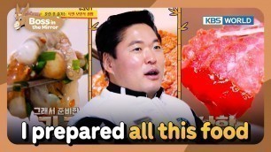 'I prepared all this healthy food for you guys! [Boss in the Mirror : 193-2] | KBS WORLD TV 230308'