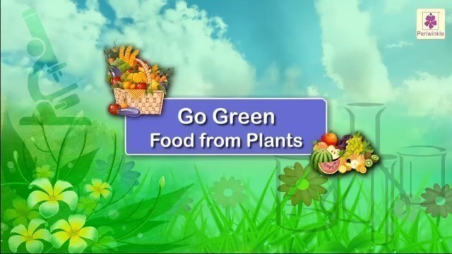 'Food From Plants | Science For Kids | Periwinkle'