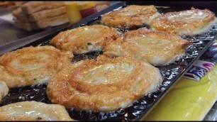 '어묵샌드위치와 어묵호떡, 부평시장 최고의 어묵, Fishcake Sandwich, Fishcake Pancake, Fishcake Hotteok, Korean street food'