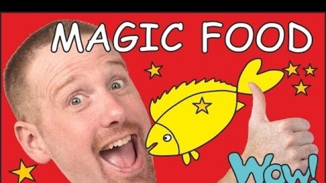 'Magic food for kids | English stories for children | Steve and Maggie from Wow English TV'