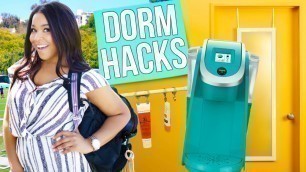 'Back to School 2016 Dorm Hacks/ Organization + Giveaway!'