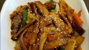 'fish Cake -stir fry Korean fish cake side dish  /using Pinoy Ingredient as substitute'