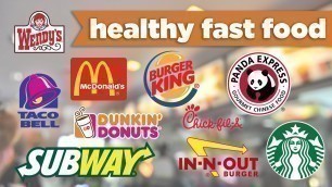 'Healthy Fast Food Meal Choices! Under 500 calories – McDonalds, Subway, & more! - Mind Over Munch'