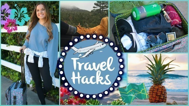 'Travel Life Hacks, DIY Ideas, & Airplane Outfits! | Primrosemakeup'