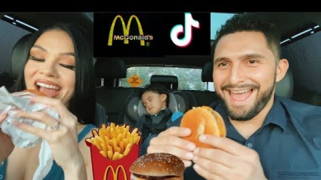 'OUR FIRST YOUTUBE VIDEO! / TikTok McDonald\'s Food Hacks / CASH GIVEAWAY (Check Description)'