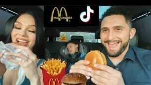 'OUR FIRST YOUTUBE VIDEO! / TikTok McDonald\'s Food Hacks / CASH GIVEAWAY (Check Description)'