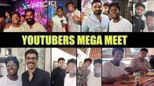 'Youtubers Mega Meetup|CCOK|@Boby Chemmanur @Arjyou @M4 Tech @Village Food Channel@Sanju Techy Vlogs'