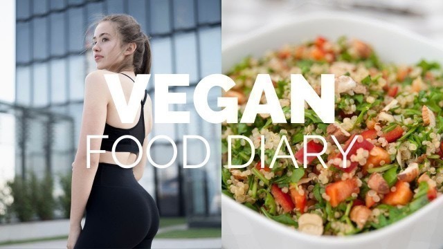 'DAS ESSE ICH WIRKLICH AN EINEM TAG | VEGAN FOOD DIARY + REZEPTE'