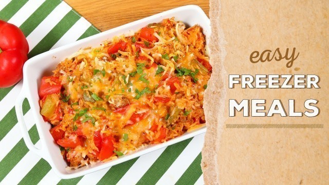 '3 EASY Freezer Meals | Dinner Made Easy'