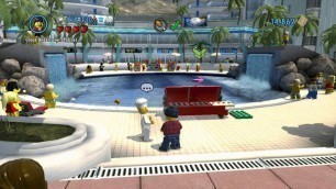 'LEGO City Undercover - Chap 5: Doorman, Find Record (Music) & Chicken, Fix Grill, Combat, Steal Car'