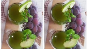 'Fresh & Healthy Mint Lemon Juice | Easy Food Channel By Khadija'