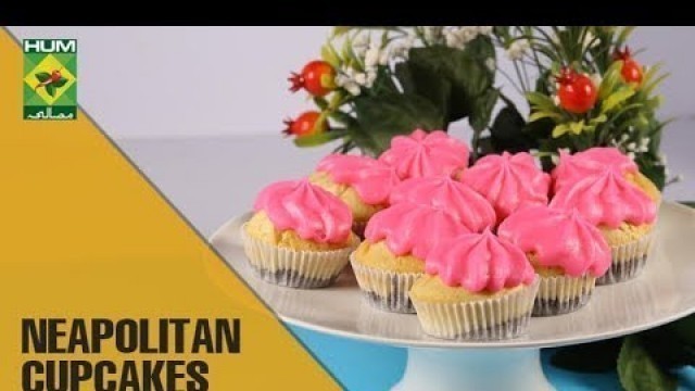 'Delicious Neapolitan Cupcakes | Food Diaries | Masala TV Show | Zarnak Sidhwa'