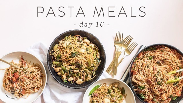 'Healthy Pasta MEAL PREP on a Budget: 8 MEALS for $26 