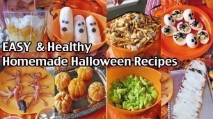 'Easy And Healthy Homemade Halloween Food Ideas - Halloween Alternatives'