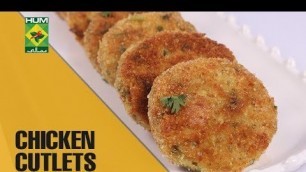 'Cripsy Chicken Cutlets | Food Diaries |  Masala TV Show | Zarnak Sidhwa'