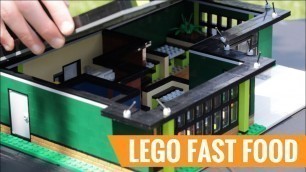 'LEGO Fast Food Restaurant MOC! // It fell victim to burnout...'