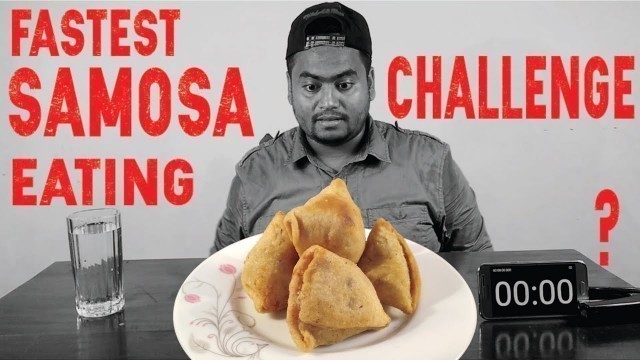 'Samosa Eating Challenge Records || Samosa Eaten in 19 Seconds || Food Competition'