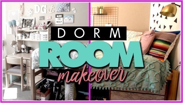 'EASY DORM ROOM DIYs & LIFE HACKS w/ Marissa Rachel!'