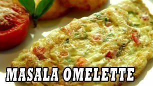 'Masala Omelette Indian Street Food Recipe Best Egg Recipe Hindi Cooking Videos'