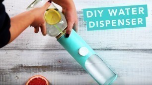 'DIY Water Dispenser | Life Hacks | Craft Factory'