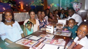 'Lucson & Farah Birthday Pictures at Red Lobster'