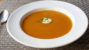 'Roasted Butternut Squash Soup - Easy Butternut Squash Soup Recipe'