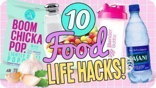 '10 Food Life Hacks to Make Your Life Easier!'