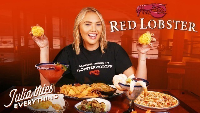 'Trying ALL Of Red Lobster\'s Most Famous Menu Items'