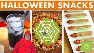 'Healthy Halloween Party Food & Snacks! Easy Recipes!'