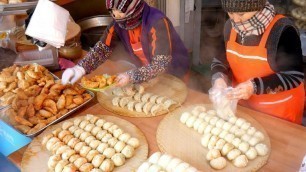 'KOREAN STREET FOOD - Namdaemun Market Street Food Tour in SEOUL, SOUTH KOREA'