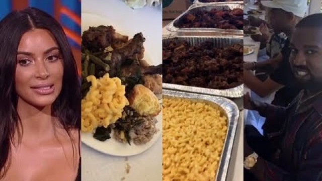 'Kim Kardashian Cooking Soul Food and Jamaican Jerk Chicken'